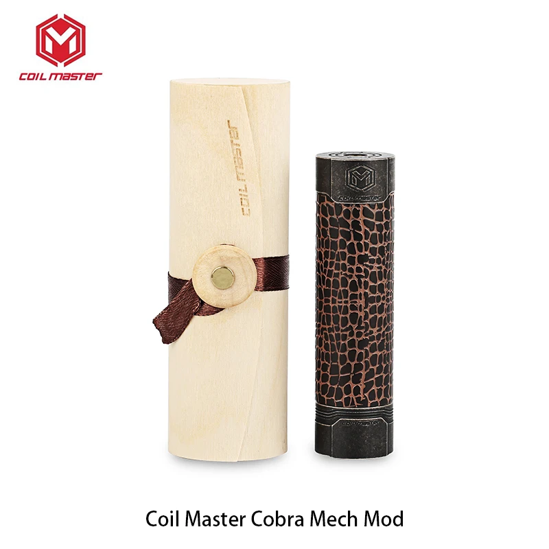 Coil Master Mech Mechanical Vape Mod Vaper Powered by 18650 Battery E-Cigarette Vapor Mods 510 Thread VS VGOD Pro | Электроника