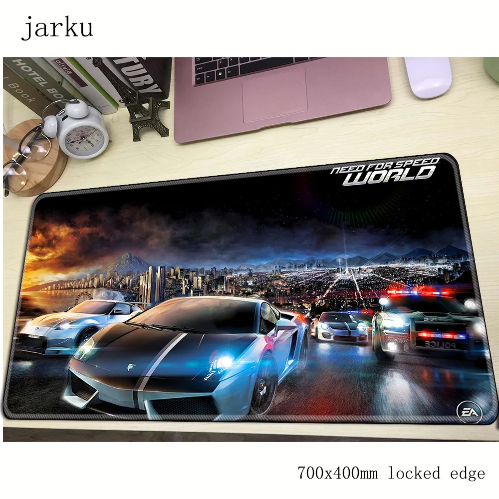 Игровой коврик для мыши need for speed 700x400X3MM большой популярный аксессуар ноутбука ПК