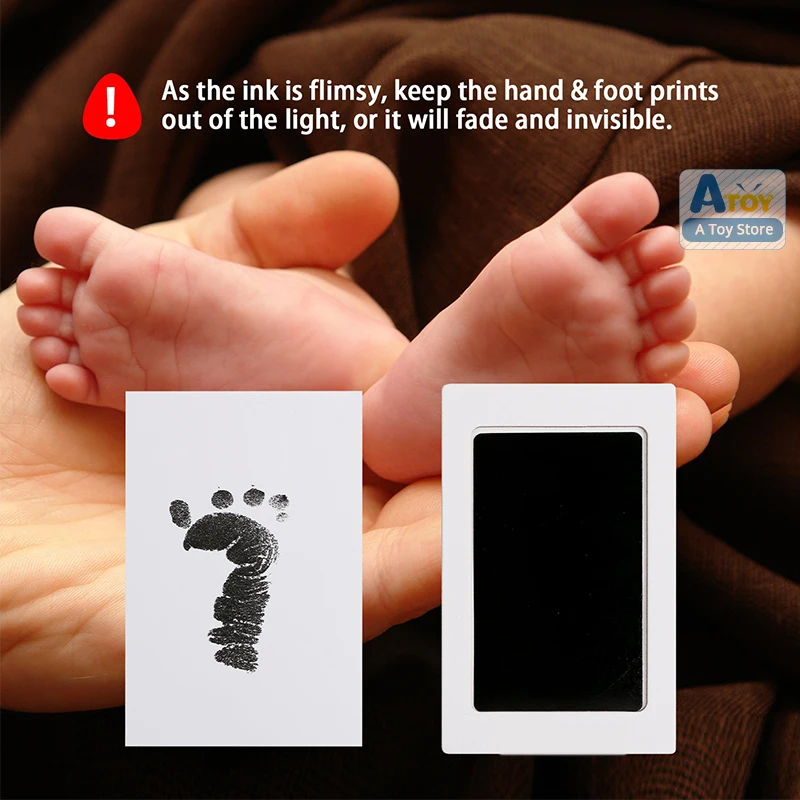 baby ink hand and footprint kit