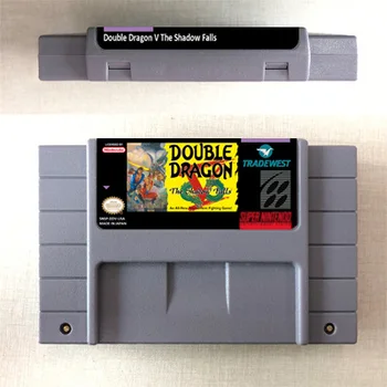 

Double Dragon V The Shadow Falls - Action Game Card US Version English Language