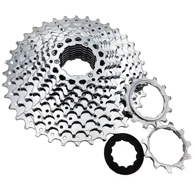 

10 Speed 11-36T MTB Bicycle Freewheel 11-13-15-17-19-21-24-28-32-36T Steel Variable Speed Cassette Flywheel Sprocket Wheel Parts