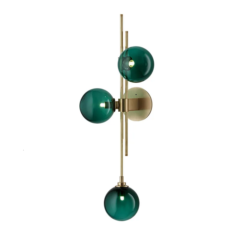 

Nordic Modern Led Glass Ball Wall Lights For Living Room Bedroom Applique Murale Led Bedroom Light Applique Murale Led