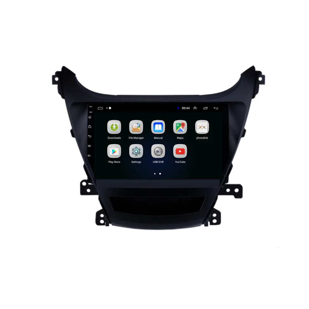 Skup Czterordzeniowy Android 8.1 dla HYUNDAI ELANTRA Avante 2011 2012 2013 2014 2015 multimedialne stereo samochodu nawigacja z odtwarzaczem dvd radio gps
