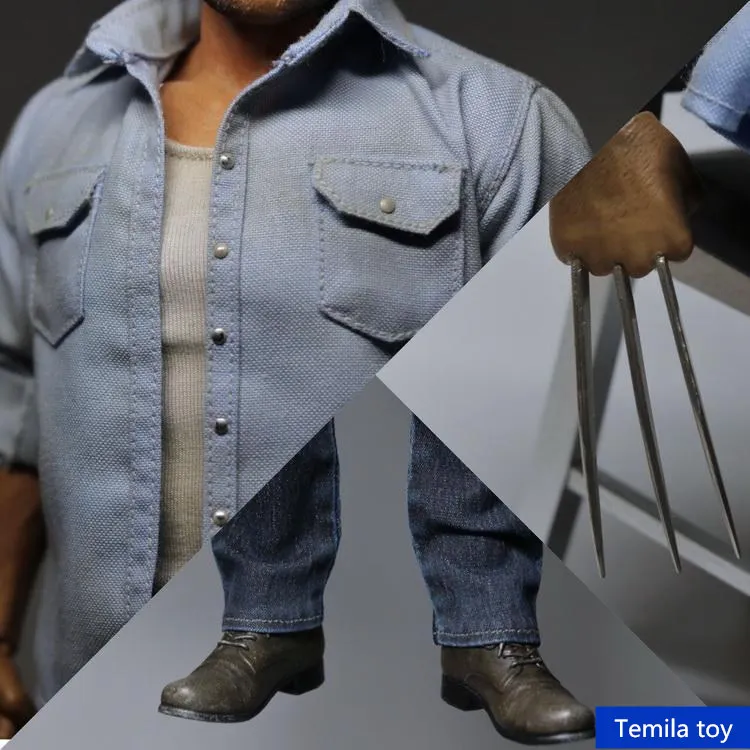 [Funny] 12 ''Angry X-MEN Росомаха 1/6 масштаб экшн-фигурка тело и голова лепить и наборы одежды Коллекция Модель игрушки