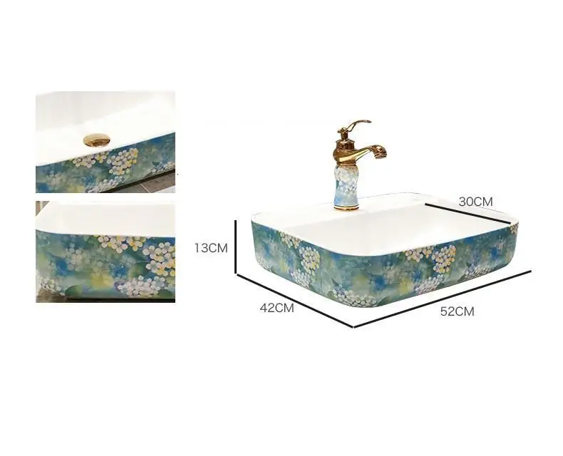 Nablatowa Evier Wastafel Cuba Para Banyo Waschtisch Black Lavandino Vanity De Mano Pia Banheiro Lavabo раковина для ванной комнаты