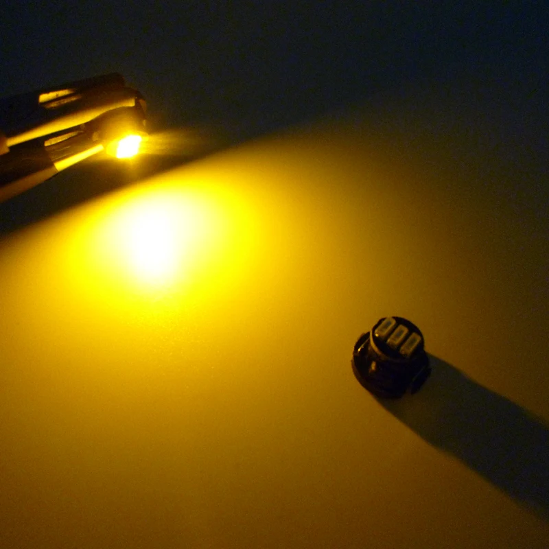 10x Поворотная лампа T4.7 Led ACC автоматический климат контроль Тире Инструмент кластерный светильник переключатель лампы для Saab 9-3 9-5 900 9000