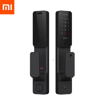 

Xiaomi Mijia Smart Door Lock Smart lock Push-pull Model Fingerprint Password NFC Bluetooth Unlock Detect Alarm Work Mi Home App