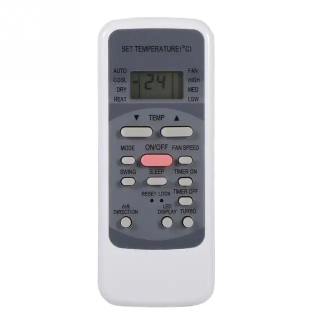 Remplacement de la télécommande du climatiseur, contrôleur universel pour Midea Rlaquated M/E, horloge intégrée, minuterie, canonique, nouveau 1