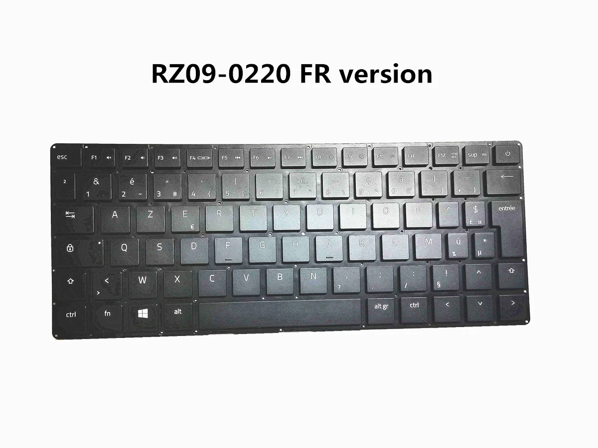 Razer Blade 17 pro RZ09-0220 용 새 원본 노트북/노트북 미국/영국/FR/GR/TW/JP 백라이트 키보드