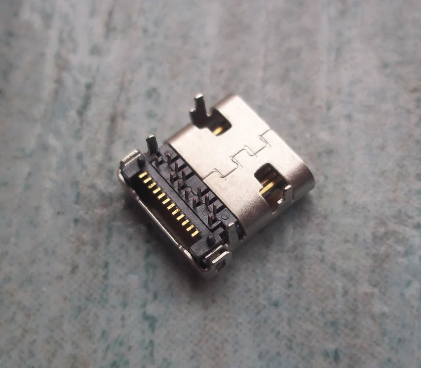 10pcs/lot Micro Usb Jack 3.1 Type C Female Connector 24P For Mobile Phone Charging Port Sock | Обустройство дома