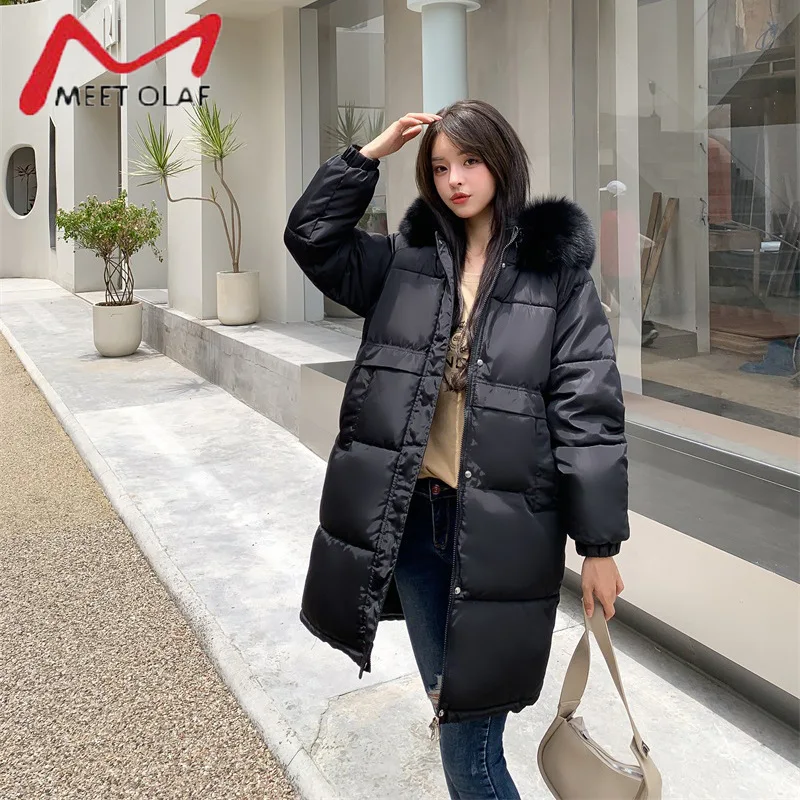 Parka Autumn Winter Jacket Women Clothes Vintage Warm Coat Female Women
