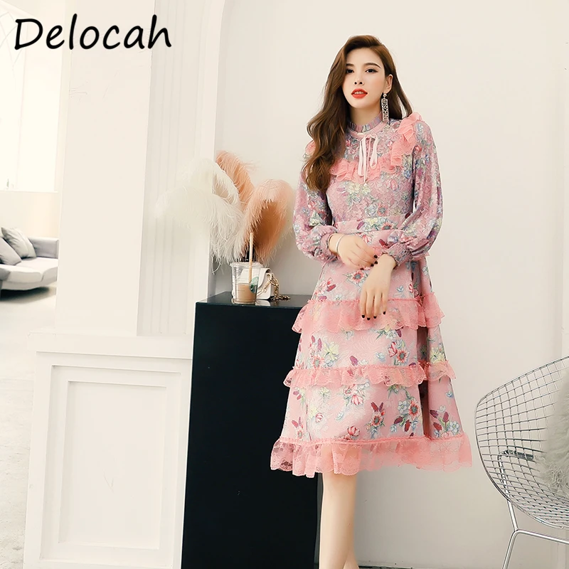 Delocah Women Fashion Autumn Designer Party