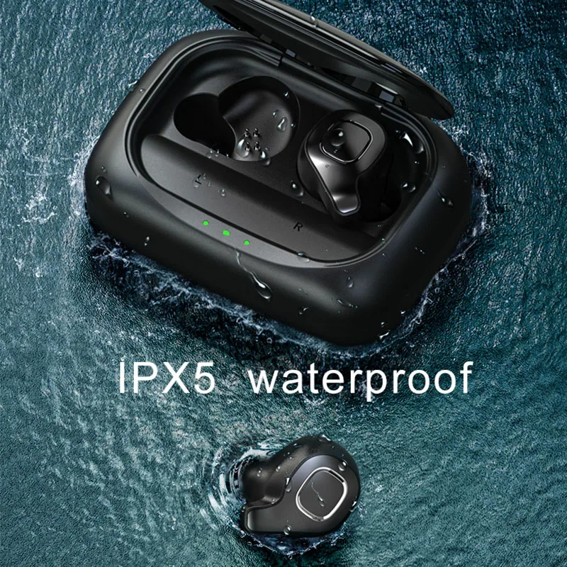 F8 TWS Bluetooth 5 0 беспроводные наушники 85 мАч 12h Play гарнитура с низкой задержкой чип для