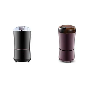

Mini Electric Coffee Grinder Mini Kitchen Salt Pepper Grinder Powerful Beans Spices Nut Seed Coffee Bean Dry Grinding Home Use