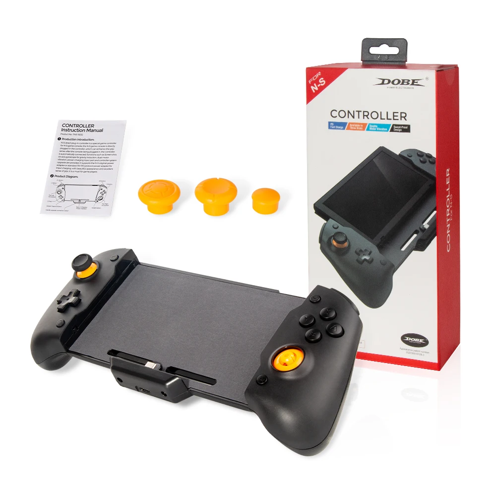 For Nintendo Switch Gamepad Controller Handheld Grip Double Motor Vibration Built-in 6-Axis Gyro Design Joycon with Storage Bag 