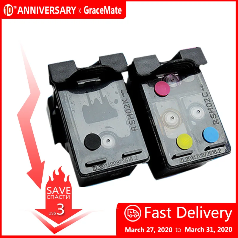 Многоразовый картридж GraceMate 121 121XL для Deskjet F4283 F2423 F2483 F2493 F4213 F4275 | Компьютеры и офис