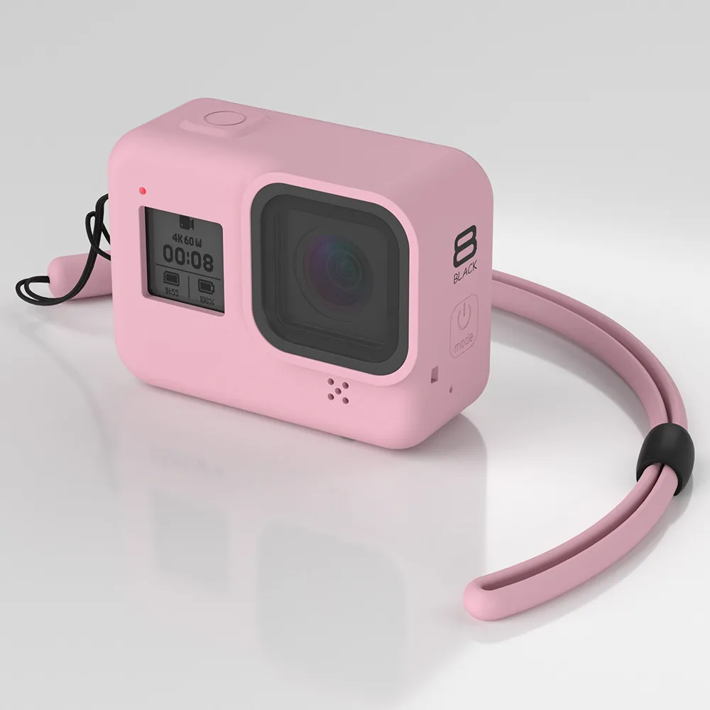 Мягкий силиконовый чехол для Gopro Hero 8 чехол силиконовый защитный полный чехол для Gopro Hero 8 экшн-аксессуар для камеры