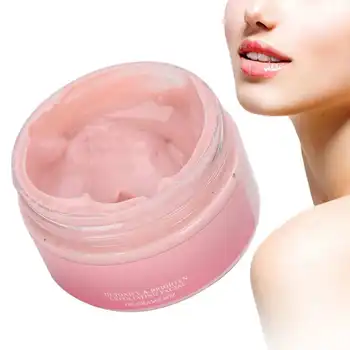

SNMLPM Pink Clay Facial Mask Exfoliating Whitening Pore Cleansing Facial Mud Mask Facial Care