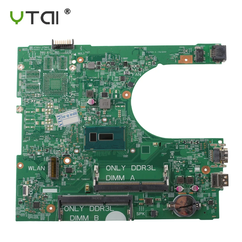 

14216-1 For DELL Inspiron 3458 3558 Motherboard SR23Y I5-5200U CPU 0NPF8M CN-0NPF8M 100% tested intact