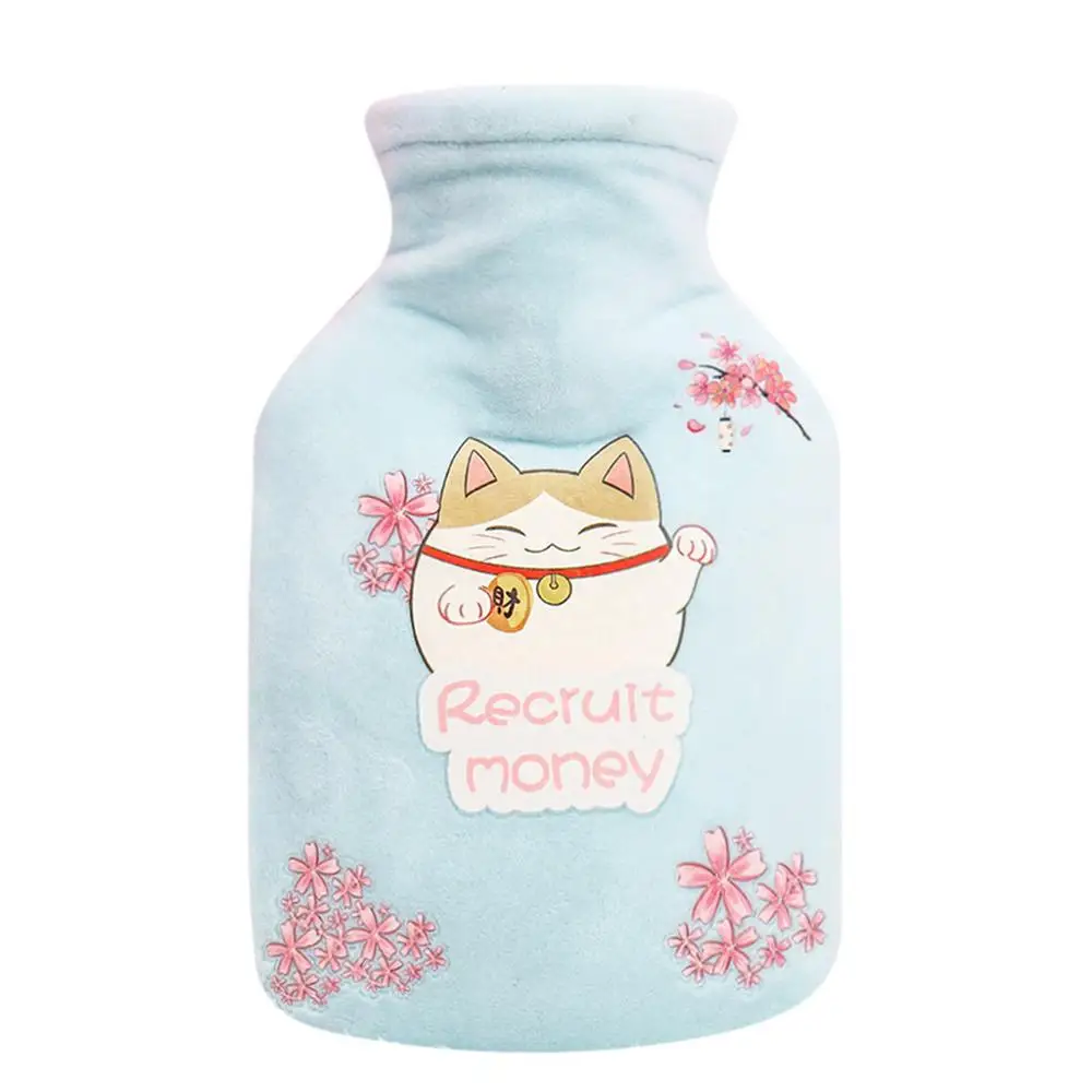 Warm water bag Мини-подогреватель для воды сумка зимняя портативная изоляционная сумка Взрывозащищенная грелка для рук вращающееся кольцо крышка грелка 30N13 - Цвет: Warm water bag