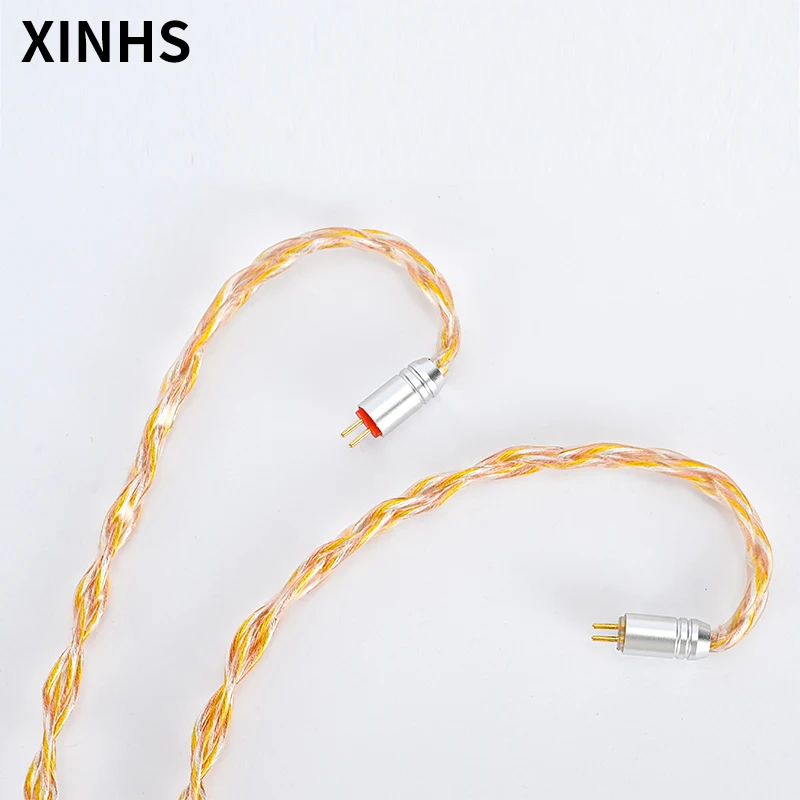Misto do Ouro da Prata e do Cobre de Iem para o Fone de Ouvido de Andromeda Qdc do Cabo de Áudio do Fio Conector Mmcx de Ouvido Andromeda Se535 - 0.78 Tfz - Image 4