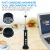 YAJIAO New Electric Mixer Blender Milk Frother Handheld With USB Charger Dock Stainless Bubble Maker Венчик Для Кофе Капучино