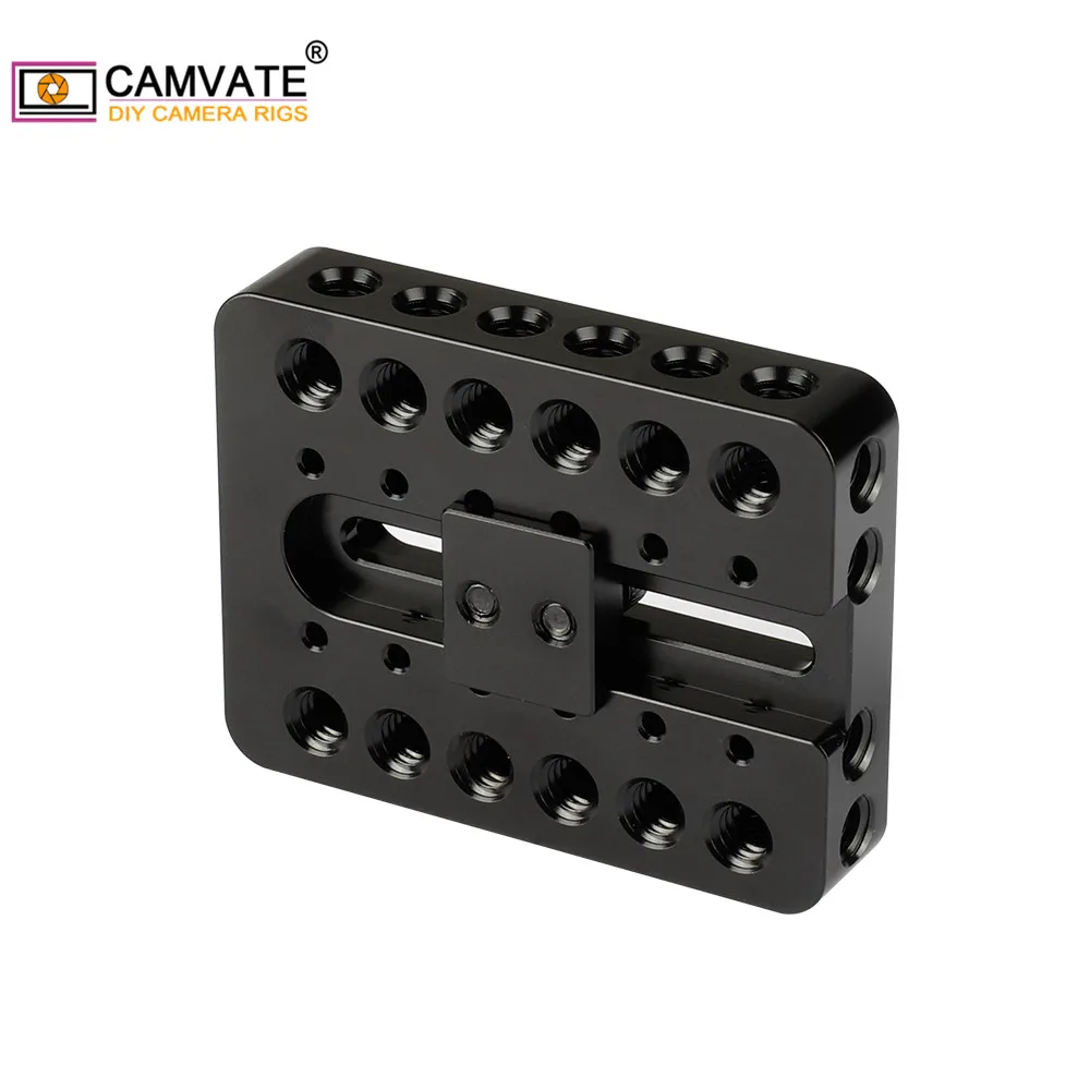 CAMVATE верхняя Монтажная пластина для Canon 60D/70D/50D/40D/7DMarkII/5dmarkii/5dmarkiii/Nikon D7000/D7100/Sony