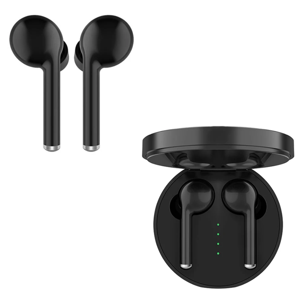 TW40 TWS Wireless Bluetooth Touch Control Earphone Stereo Mic Noise Cancelling Earpiece Sports Earphone For iPhone and Android
