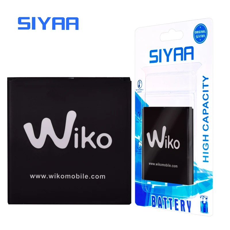 Оригинальный SIYAA телефон Батарея CINK Тонкий кожаный чехол бумажник для Wiko 1800 мАч