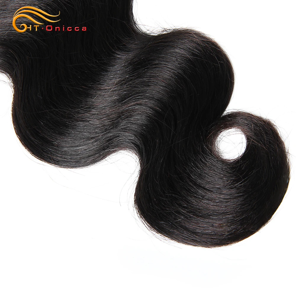 Волнистые бразильские волнистые волосы, 3 пряди, 13x4, фронтальная волна тела, человеческие волосы, пряди с фронтальной 8-24 дюйма, наращивание волос