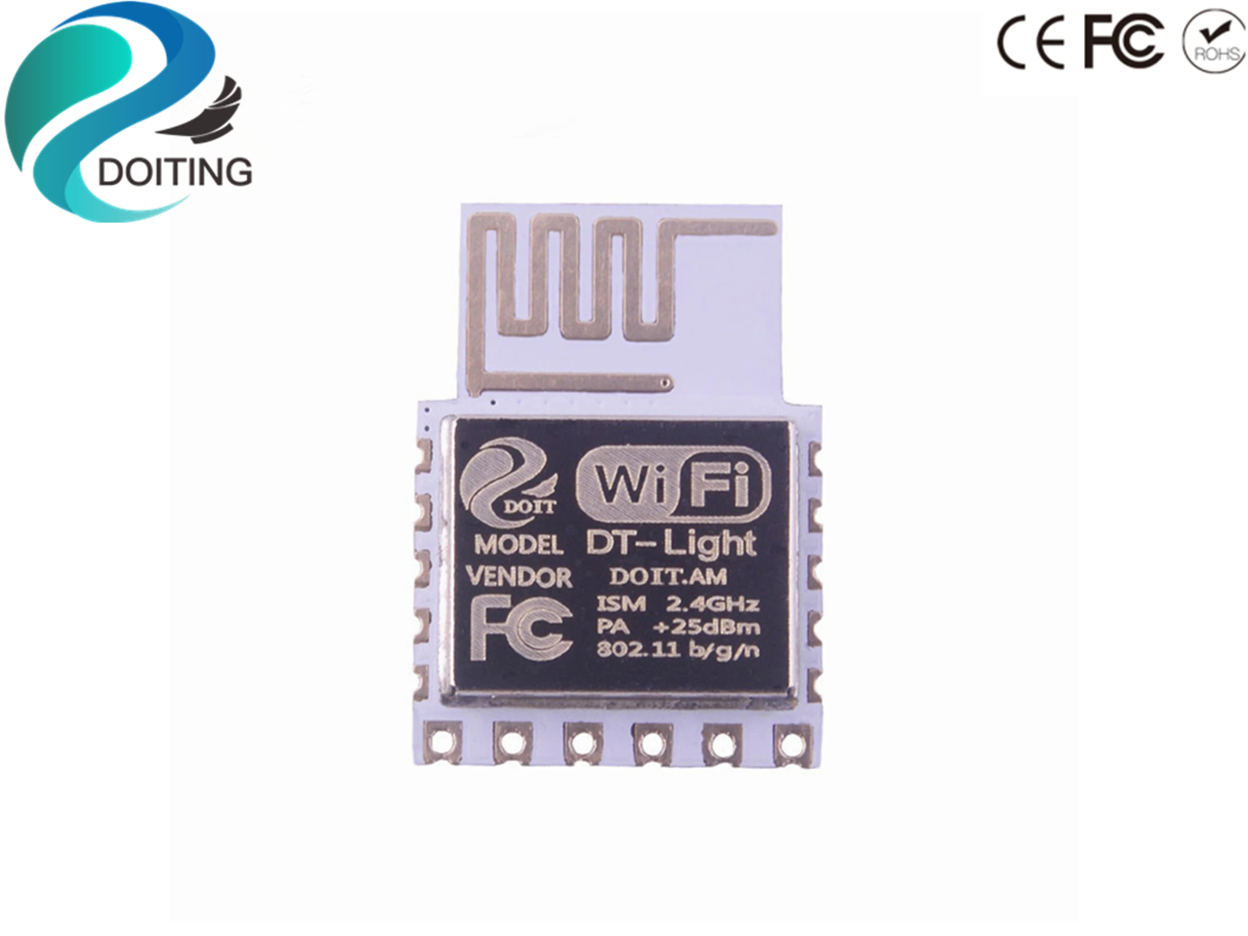 DOITING WiFi Интеллектуальный светодиодный осветительный модуль ESP8285 DMP-L1 беспроводной Wifi модуль для умного дома Поддержка инфракрасного пульта дистанционного управления