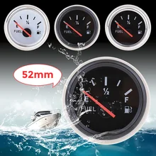 " 52 мм Автомобильный датчик уровня топлива светодиодный дисплей автоматический измеритель уровня бензина 9-32 В для авто мотоцикла лодки грузовика RV ATV Quad IP67