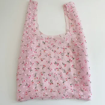 

Handbag Fruit Cute Shopping Purse Cloth Bag Small Women Tote