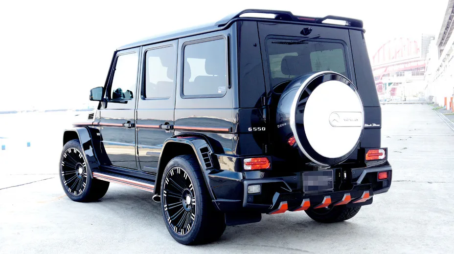 G class w463 G63 карбоновый задний спойлер для w463 G63 G65 G500 G350 для WD стиль карбоновый finber заднее крыло