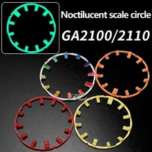 

Luminous Watch Dial Supporter Watch Lume Dial Scale Ring For ga2100 2110 GA-2100 Watch Modified Accessories MOD