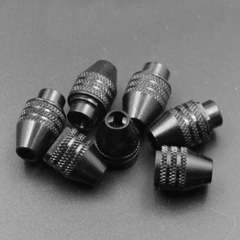 

High quality electric grinding soft shaft small grinder chuck mini three jaw drill M8 / M7 x 0.75 mm 0.3-3.4mm Mini Multi Tools
