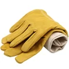 1 pair Beekeeping gloves Protective Sleeves breathable yellow mesh white sheepskin and cloth for Apiculture beekeeping gloves ► Photo 2/6