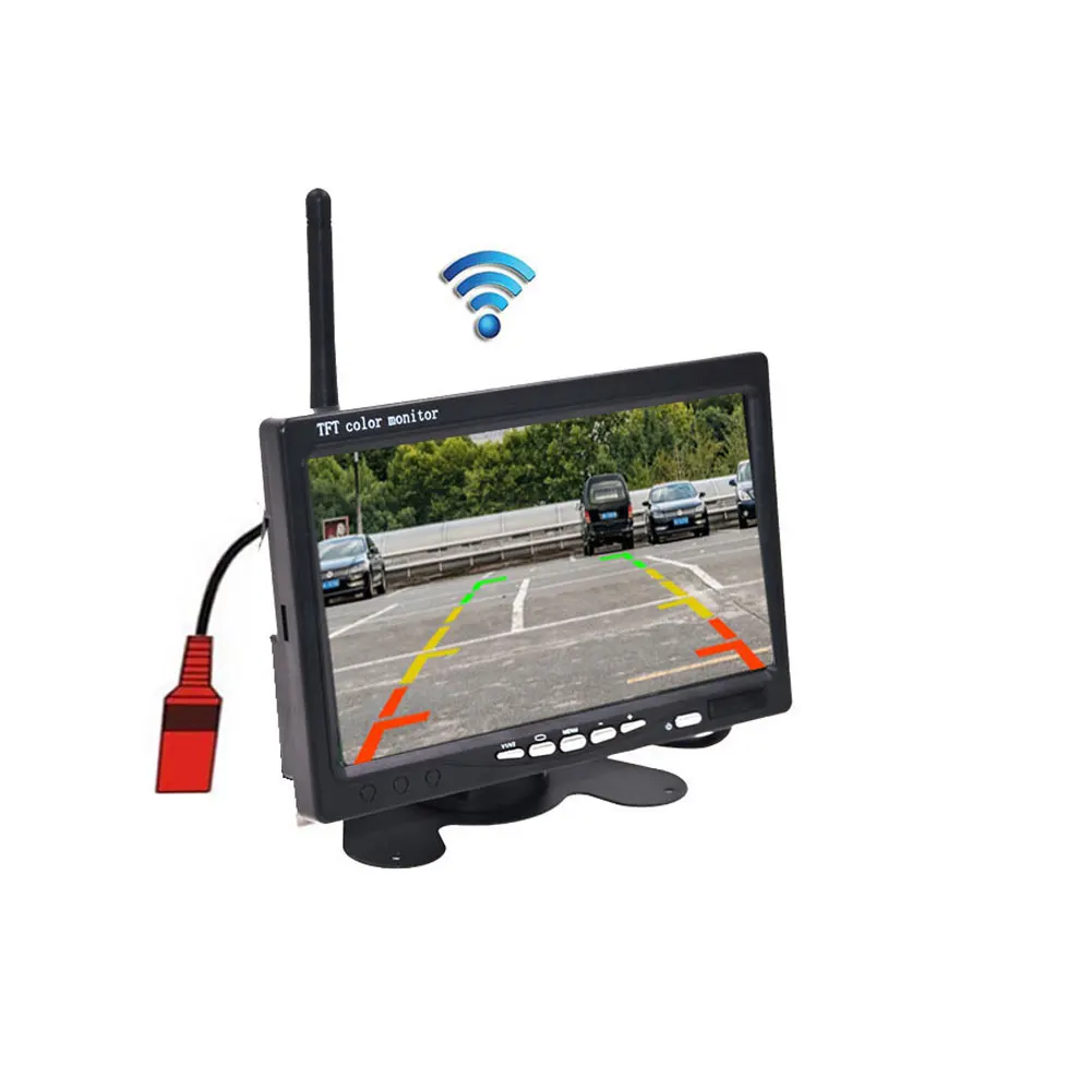 Byncg беспроводная WIFI камера заднего вида Грузовик Автобус комбайн ударопрочный