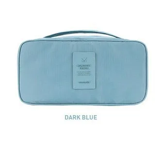 Женская сумка для хранения, аксессуары для путешествий, нижнее белье, одежда, бюстгальтер, органайзер, косметичка, чехол для макияжа - Цвет: A- BLUE