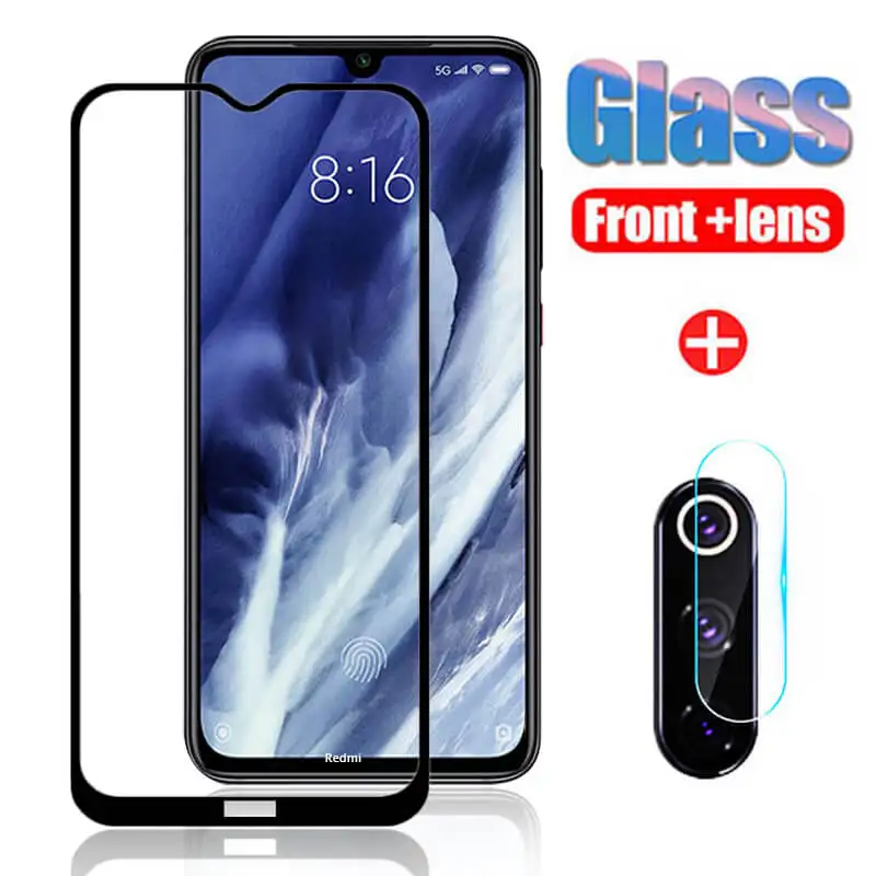 2 шт. закаленное стекло для Xiaomi Redmi Note 8T Защитное камеры Xiomi Xaomi 8 Pro 7 K30 Not защитная