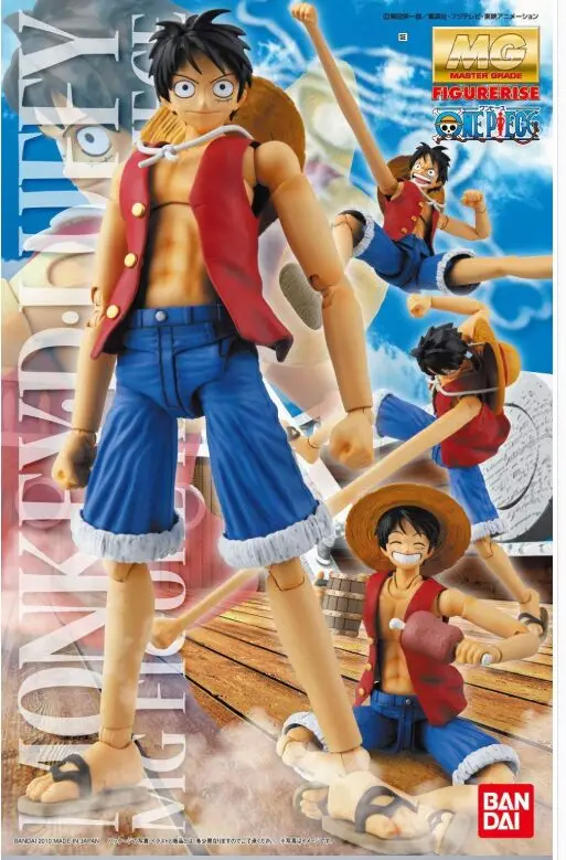 Оригинальный стандартный аниме цельная Обезьяна D Luffy фигурка в сборе модель