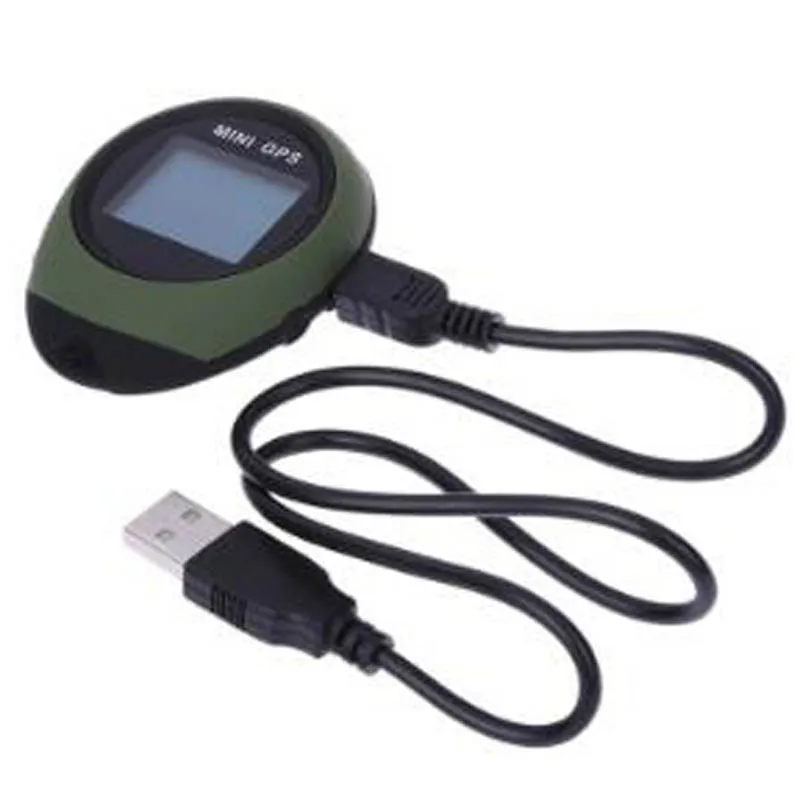 Мини ручной gps навигационный приемник локатор USB Перезаряжаемый с электронным компасом для путешествий на открытом воздухе
