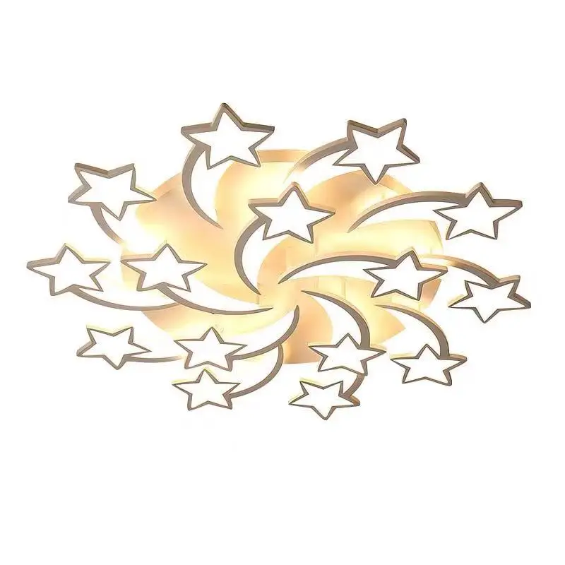 

New Design Acrylic Modern Led Ceiling Light Shooting Star Art Bedroom Light Ceiling Lamp For Living Room