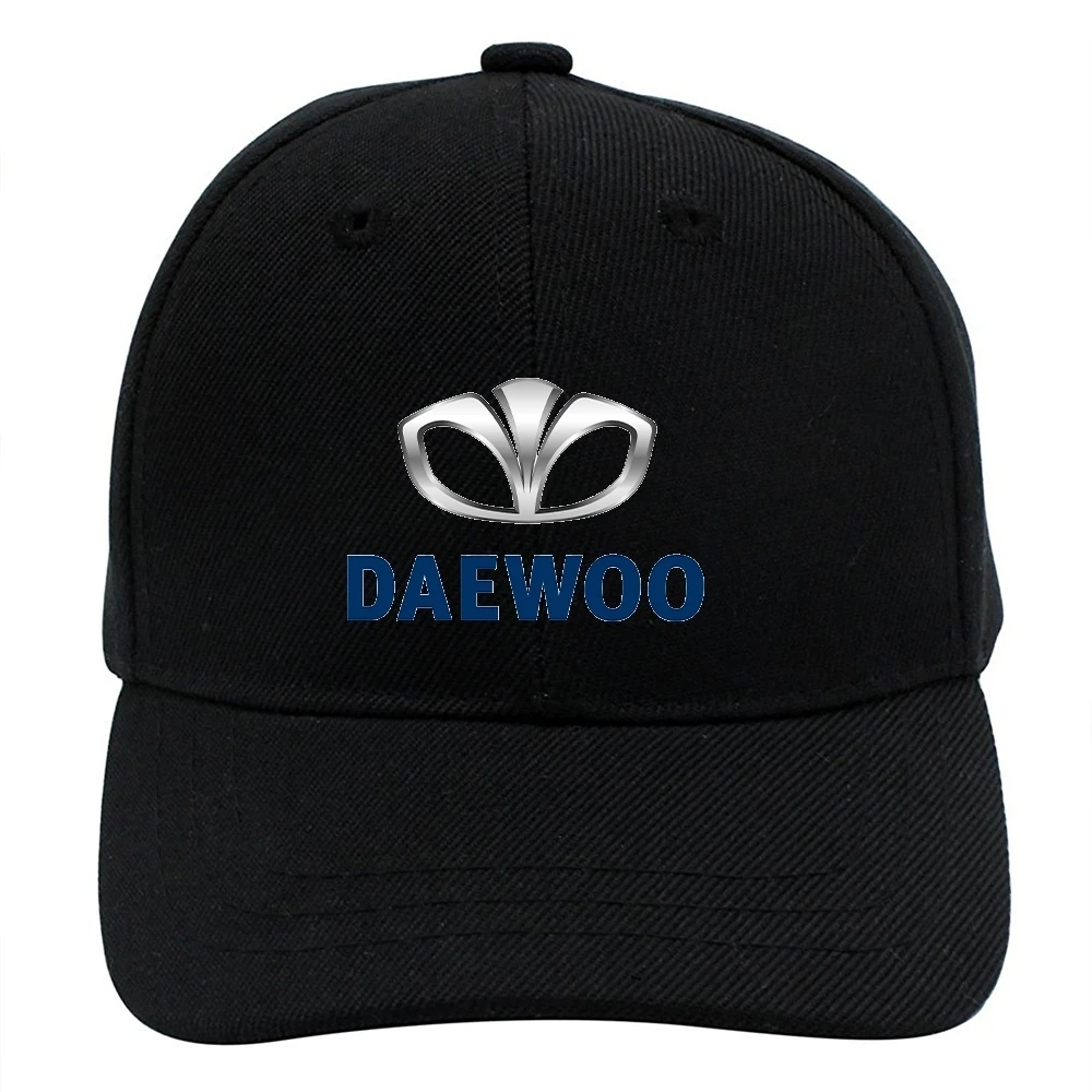 Автомобильная Кепка с логотипом Daewoo, унисекс, Регулируемая Кепка, бейсболка, Спортивная кепка, шляпа от солнца