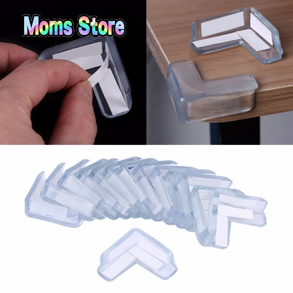 

15Pcs/Set Baby Safety Transparent PVC Protector Table Corner Furniture Protection Cover Children Anticollision Edge Corner Guard