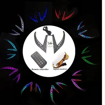 

Modified Motorcycle original headlamp led strip multi color adjustable traffic horse race led strip for yamaha nmax155 2016-2019