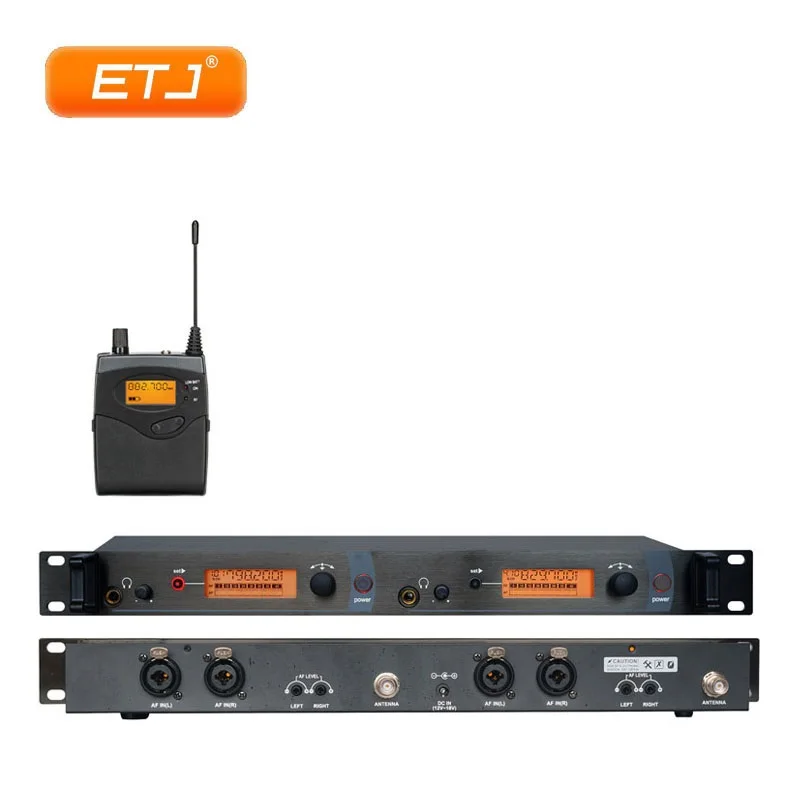 

In Ear Monitor Wireless System Professional for Stage Performance SR2050 IEM With 2 Receiver