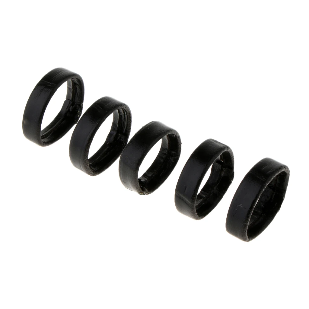 10x 22mm PU Watch Band Retainer Replace Clasp Ring Strap Loop Fastener