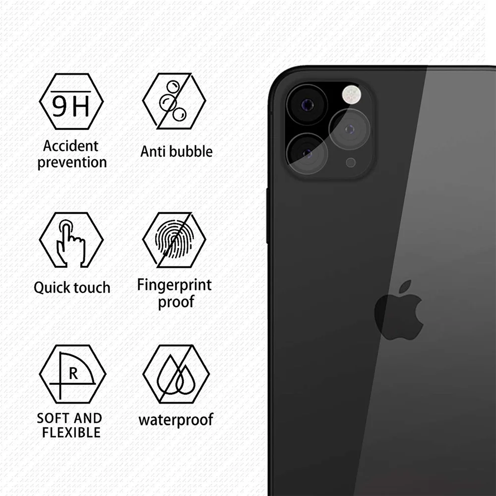 Защитная пленка для объектива камеры из закаленного стекла для экрана для Iphone 11 Pro Max 11Pro защита от умственного кольца ультратонкая pantall