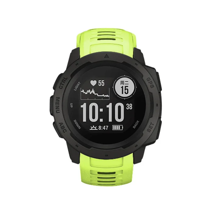 22 мм спортивные часы силиконовый ремешок для Garmin Instinct GV99